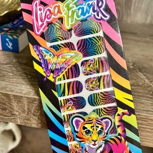{Lisa Frank x ORLY} Forrest Colorful Tiger Nail Wraps, NIB